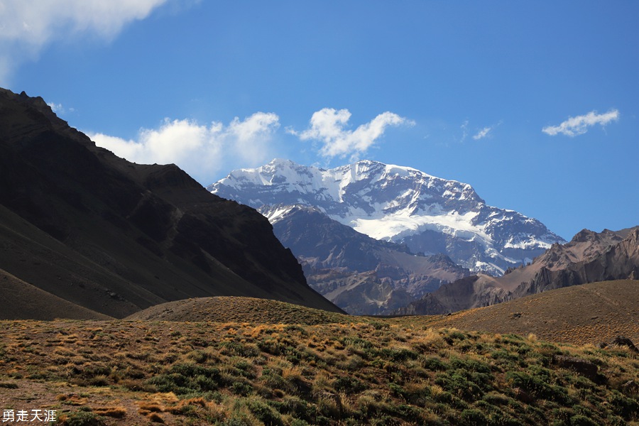 南美洲最高峰阿空加瓜山